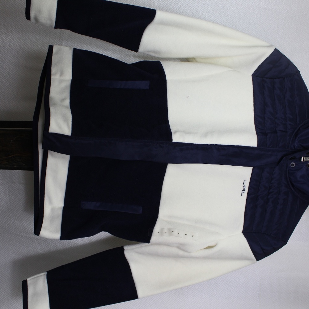 NWT Lauren ralph lauren Zip Up fleece Jacket